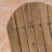 Adirondack Loveseat with Acacia Wood, Slat Back, Timeless Style-1097609007