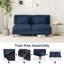 3 Seater Cotton Loveseat-166191267
