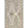Daye Traditional Tiled Power Loom Performance Gray/Beige Rug