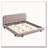 Solid Wood Legs Upholstered Bed Frame-2086229555-2086229554