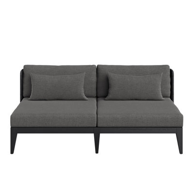 Ibiza 73.75'' Teak Outdoor Loveseat