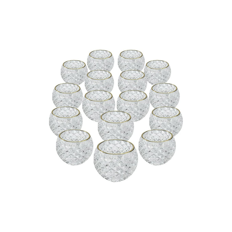 Ensemble de porte-votives de table 48 pièces