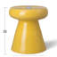 Tabouret d'appoint en céramique Abra-1867125392