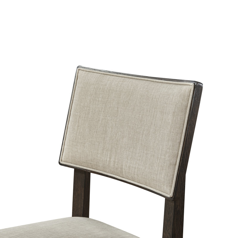 Tamas style contemporain, chaises d'appoint en bois, sièges de table de cuisine, brun