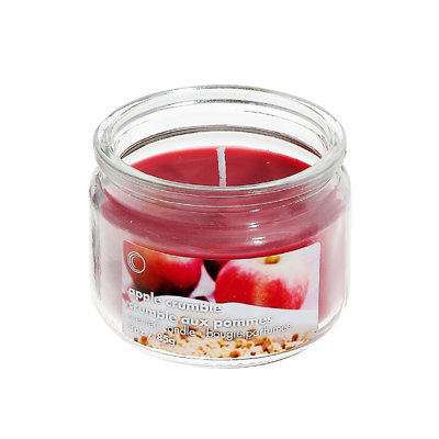 Apple Crumble Scented Jar Candle