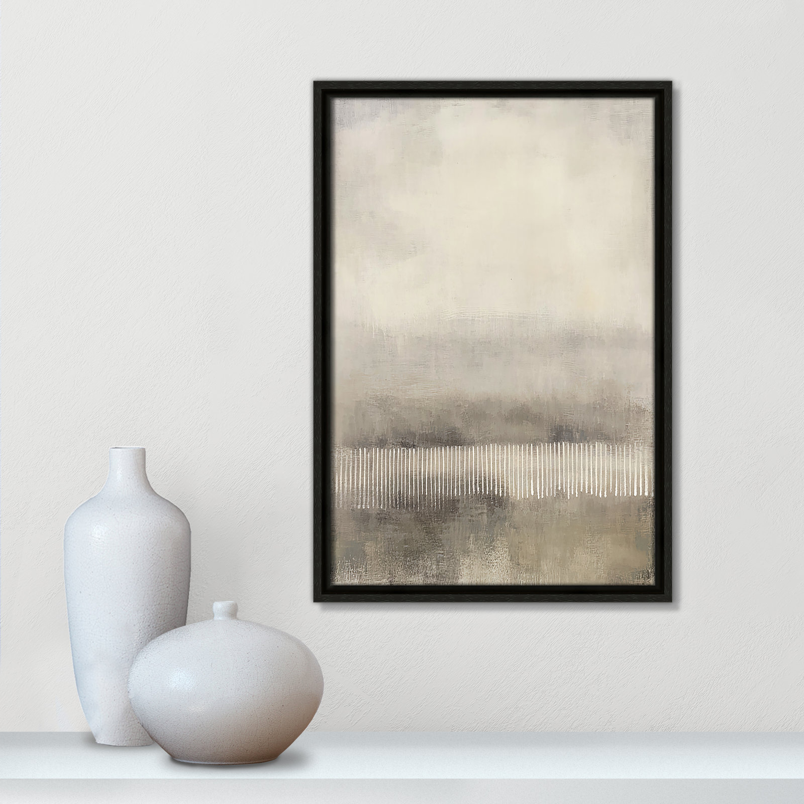 Balanced Silence I Print by Irena Orlov, 19.5" H x 13.5" W, Espresso Floater