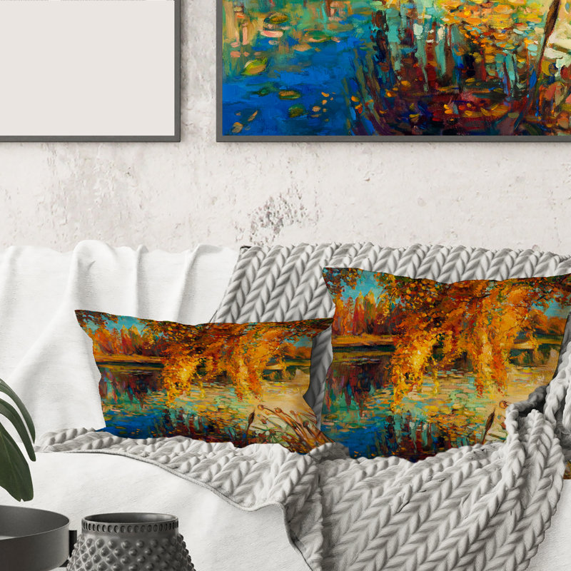 Coussin Orange Forest - Orange House