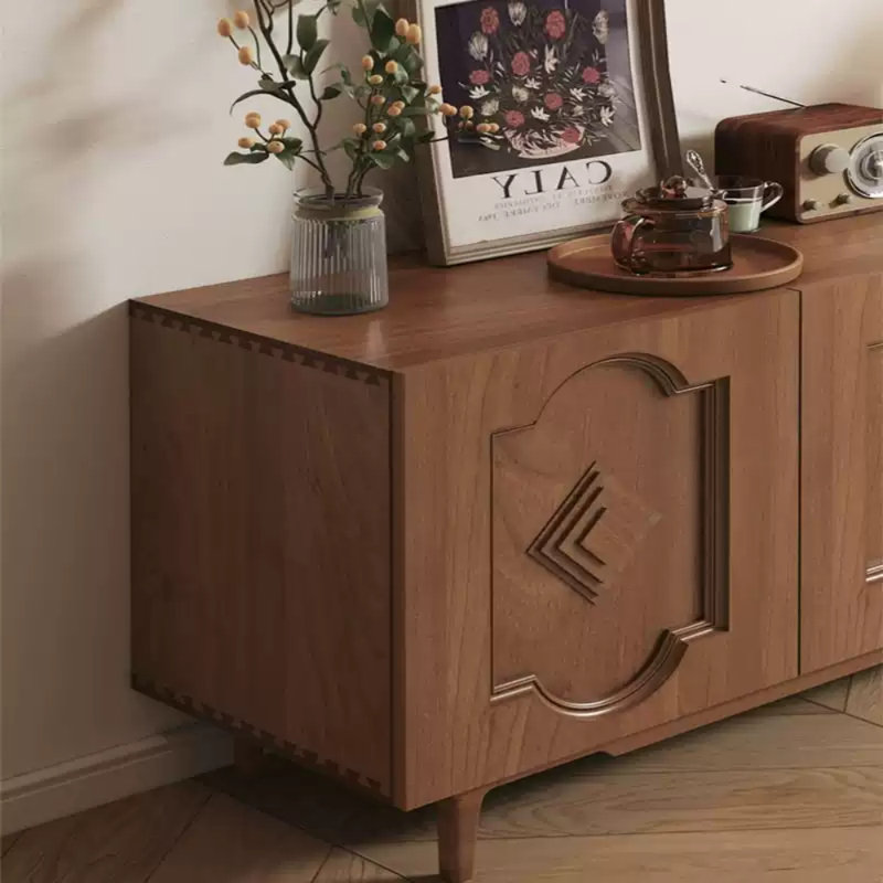 Multi-Functional Retro Sideboard, 31.5" H x 55.12" W x 15.75" D