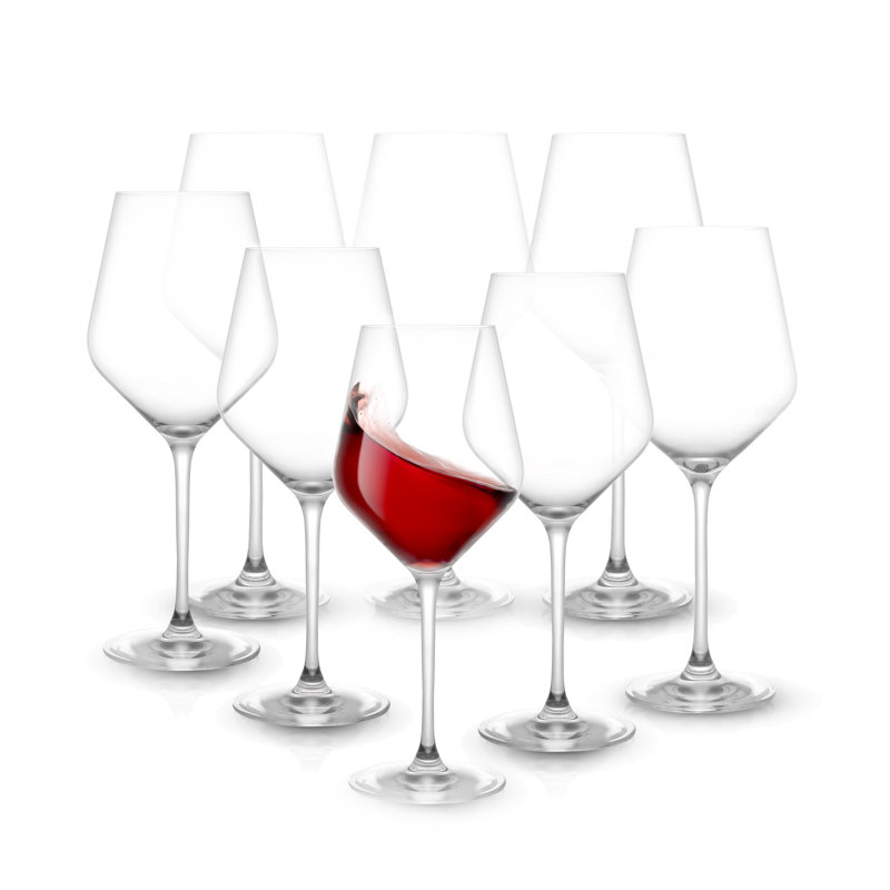 Ensemble de 8 verres à vin JoyJolt Layla