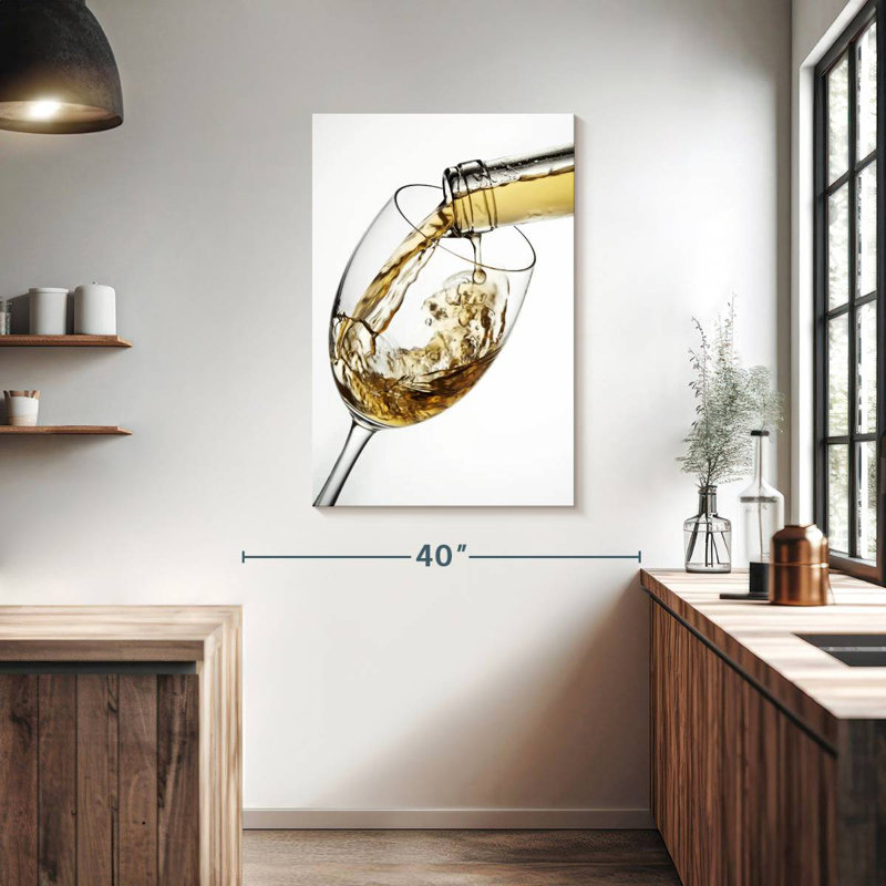 Yarlin Serving White Wine, 39" H x 26" W