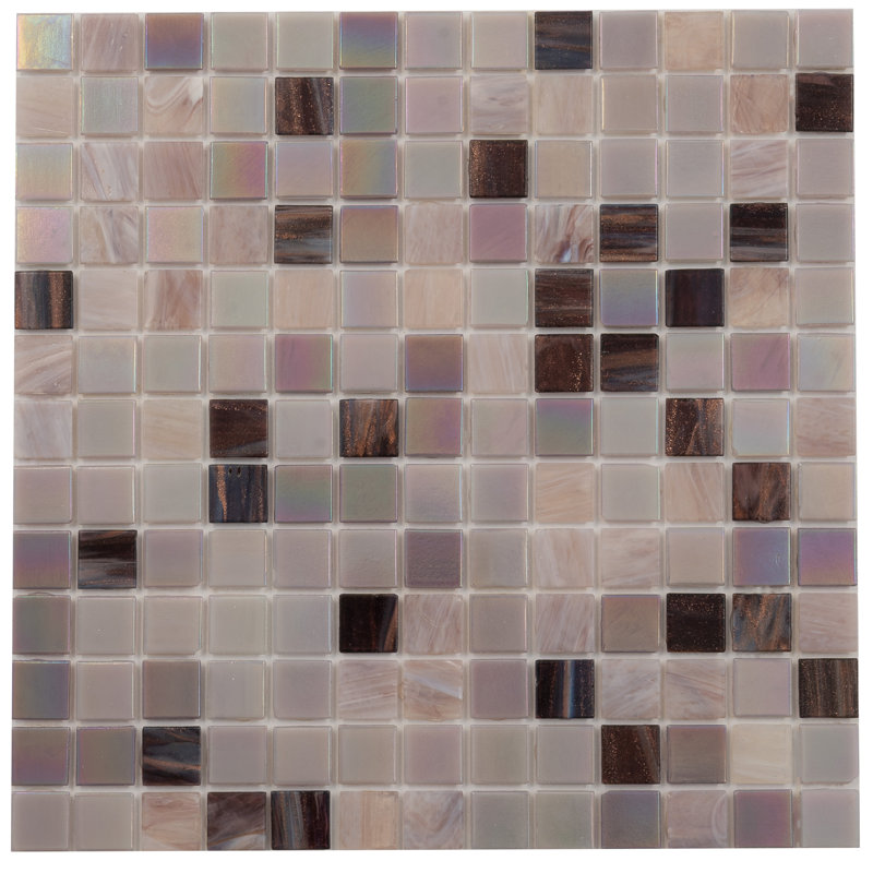 Carreau de mosaïque pour mur et plancher 0,8 po x 0,8 po Mingles