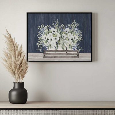 «Touch of Blue» par Cindy Jacobs, reproduction d'art