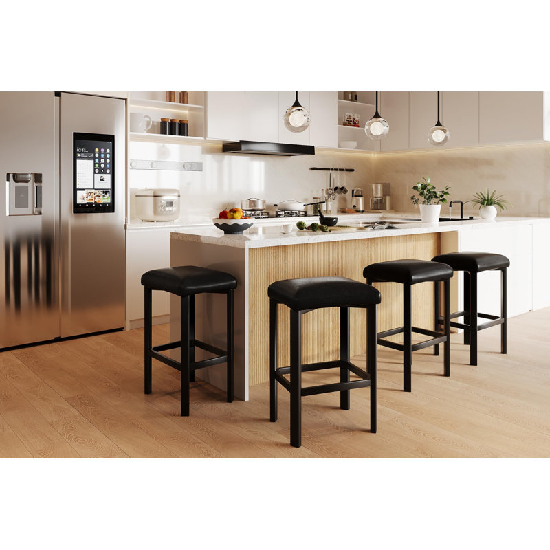 Counter Stool, 4, Black