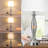 23'' Modern Sliver Metal Table Lamp Set with Touch Control and USB A&C