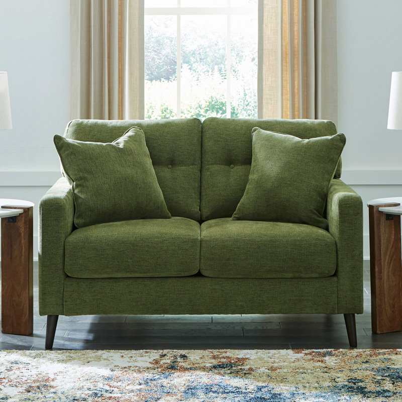 Upholstered 57'' Loveseat, Green