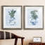 Moonlight Vase I - Ensemble de 2 reproductions d'art sur toile encadrées