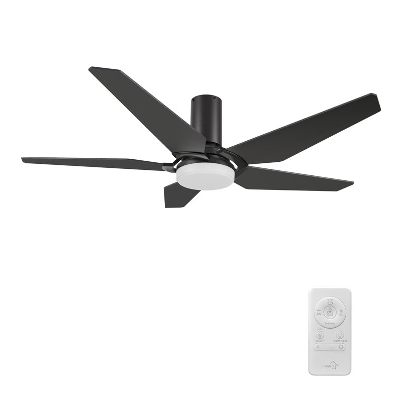 Ventilateur de plafond de 52 po avec éclairage à DEL
