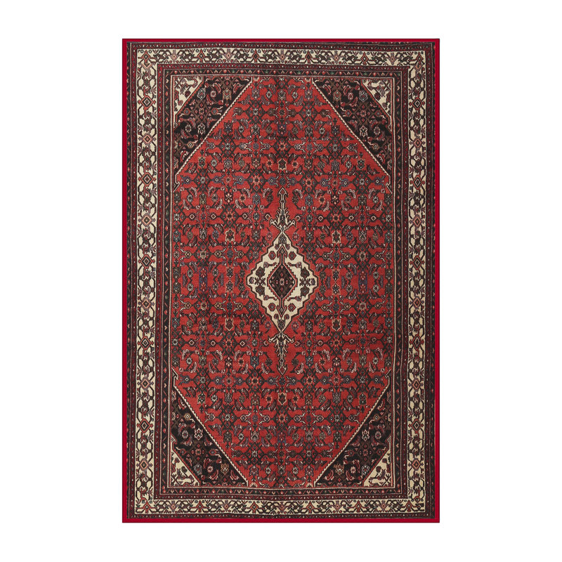 Tapis rouge à motif sud-ouest, Rectangle 5 pi x 7 pi