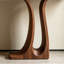 table d'entrée minimaliste en bois massif de style nordique-557925059