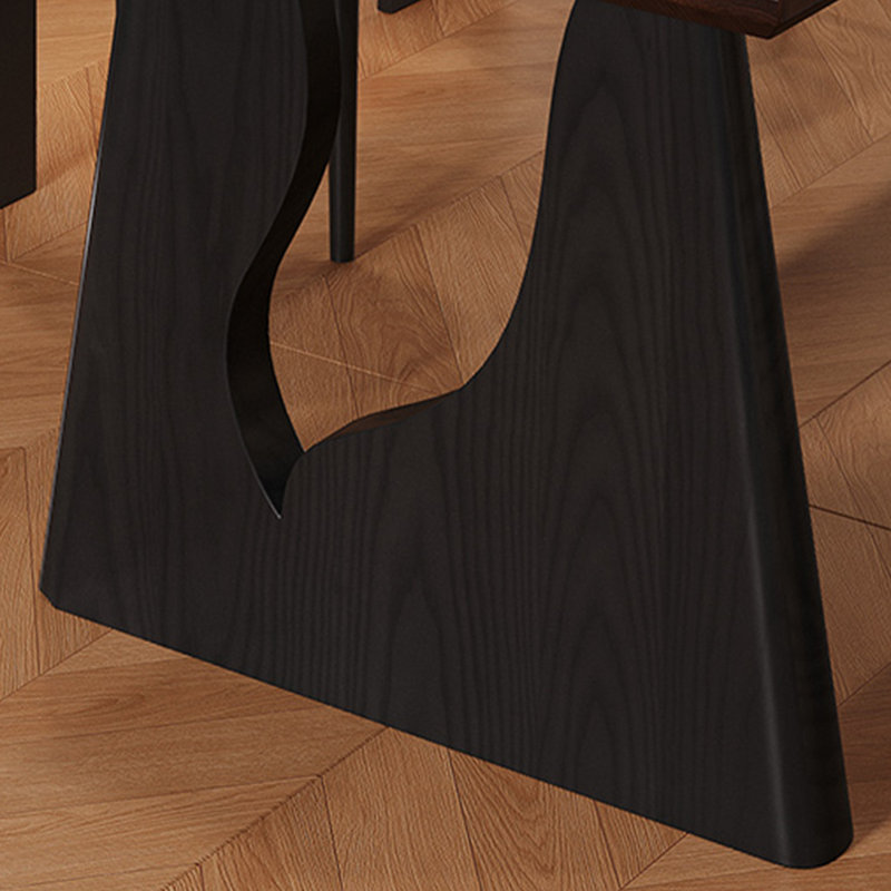 Bureau rétro, spacieux et pratique, fabriqué en bois massif, H 29,53 po x l 55,12 po x P 31,5 po