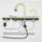 Brushed Gold Stainless Steel 30" Drop In Kitchen Sink Top Mount Single Bowl w/Kitchen Facuet