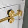 Radiance 66 In. W X 36 In. D X 76 In. H Sliding Frameless Corner Shower Enclosure With Clear Glass