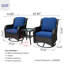 Ensemble de chaises berçantes d'extérieur en rotin avec coussins Tommy-88545911-88545913