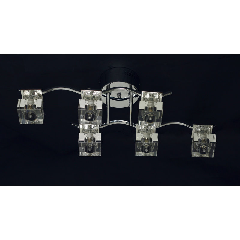 Somerville Glass Semi Flush Mount