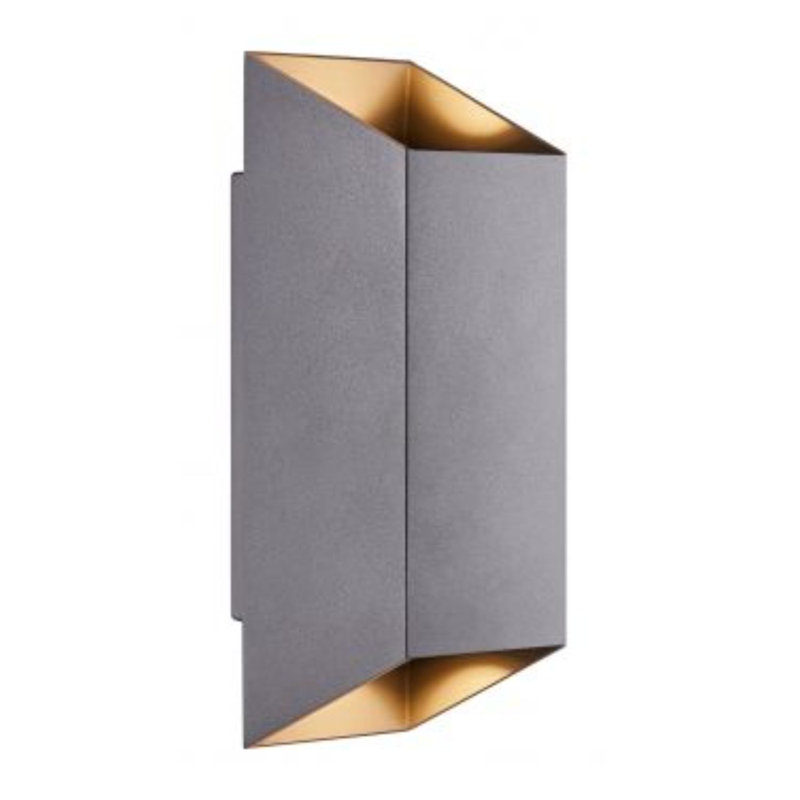 Nico 23.5cm H Outdoor Flush Mount, Anthr