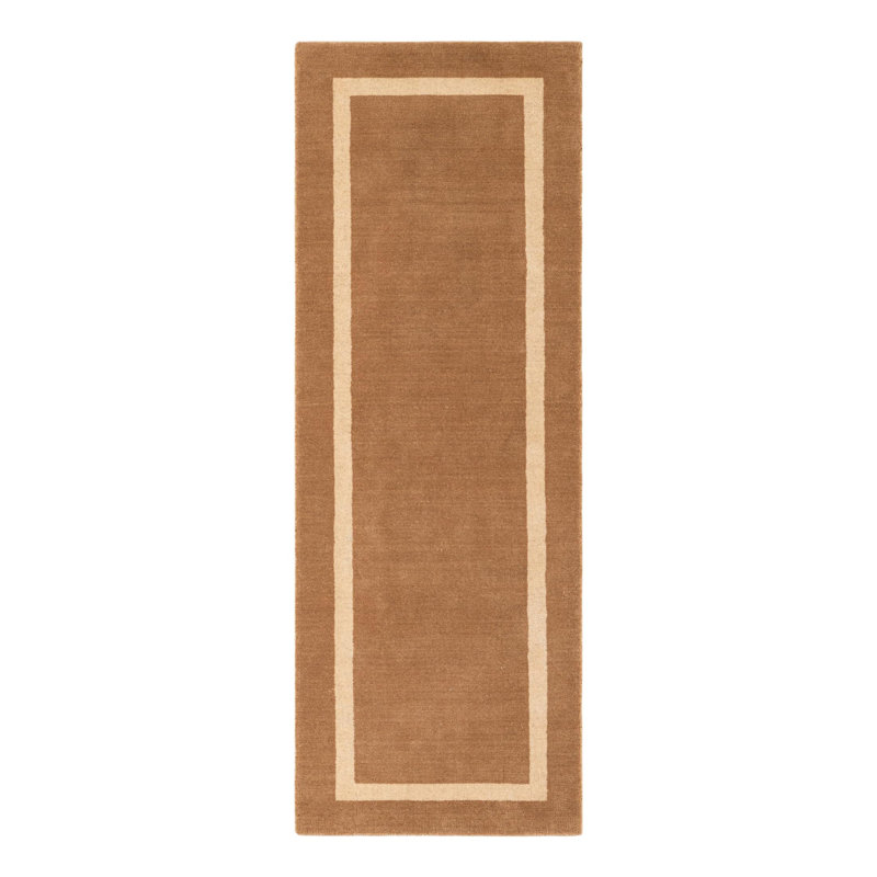 Tapis en laine naturel Jill Zarin Somerset, Tapis de couloir 2 po x 6 pi 1 po