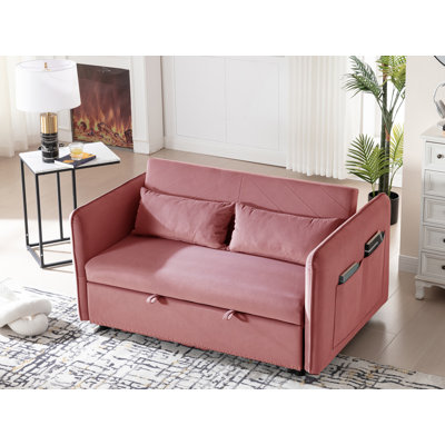 Canapé-lit convertible futon 3 en 1,