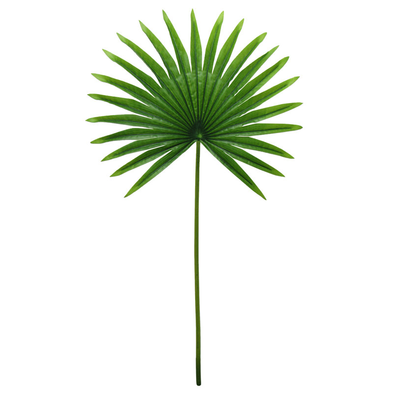 Feuille de palmier artificielle, H 32 po x l 16 po x P 0,5 po