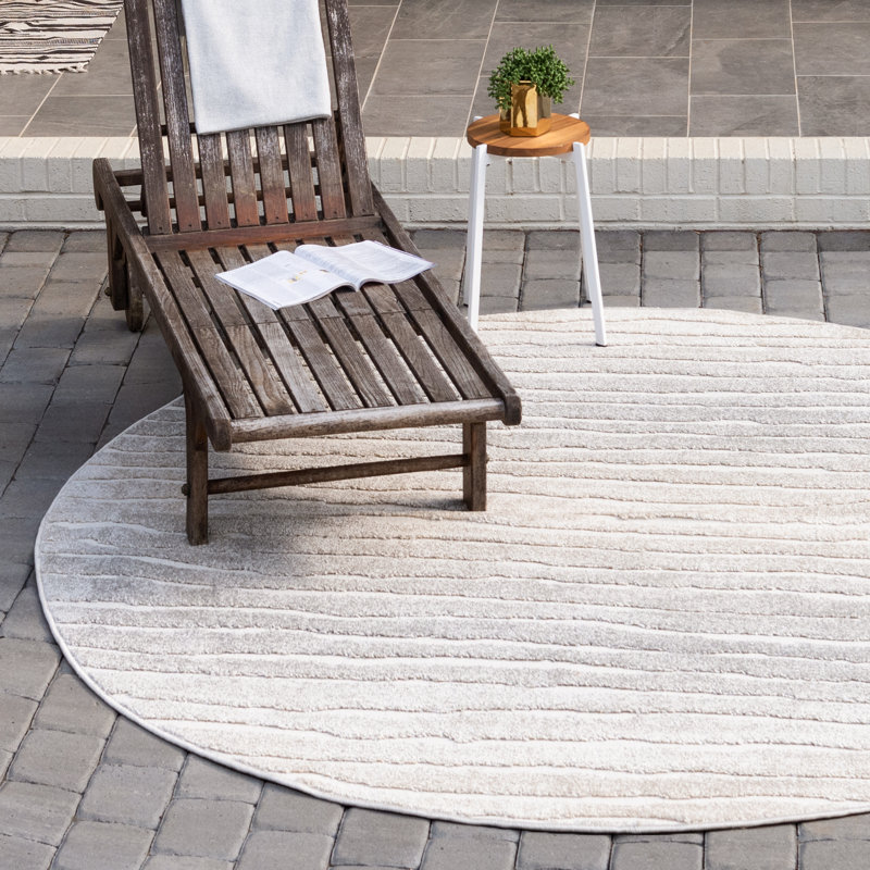 Sabrina Soto Ola Indoor/Outdoor Rug, Round 8'