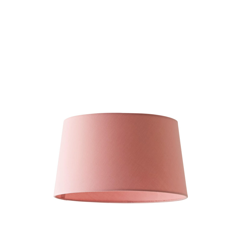 Syaira Cotton Cone Lamp Shade ( Slip-On ), 20cm H x 36cm W x 36cm D, Pink