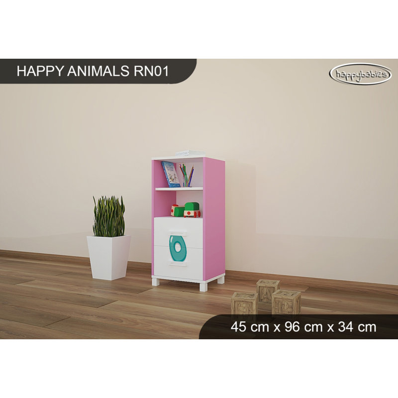 45cm W Kids Cube, Pink
