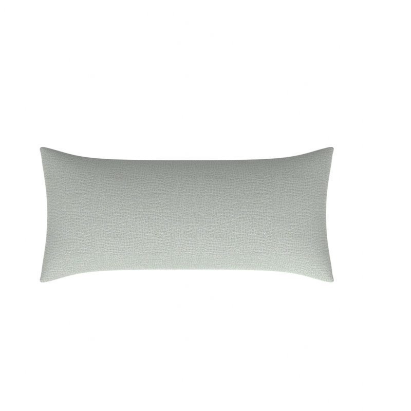 Pillow Cover & Insert, Green, 12"H x 26"W