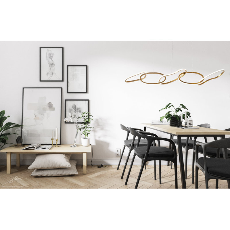Starlynn LED Geometric Chandelier