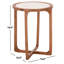 Table d'appoint en marbre Minori
