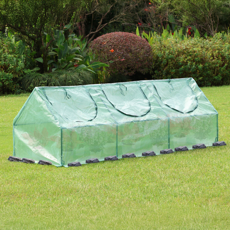 Mini ensemble de serre 3-en-1 Aoodor, H 3 pi x l 8,9 pi x P 3 pi