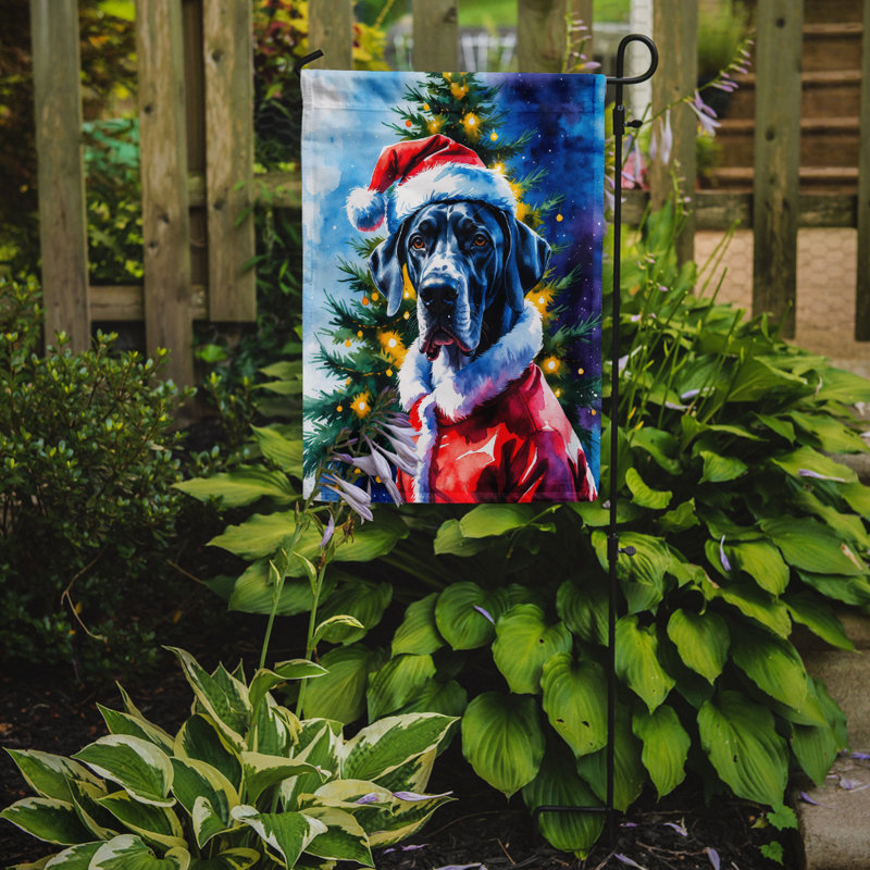 Drapeau de jardin Doberman Pinscher, Grand danois
