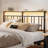 Floating Platform Bed with LED and Charging Station-888985762