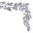 72'' in. Faux Gardenia Garland