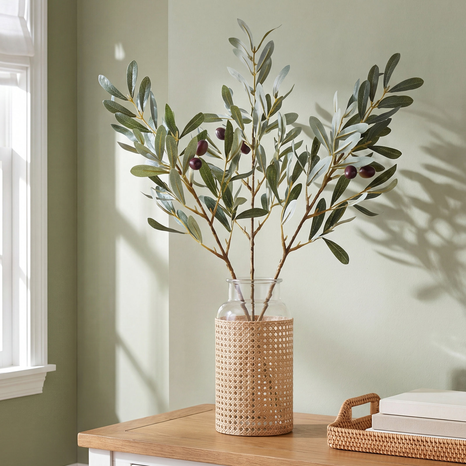 Olive Floral Stems