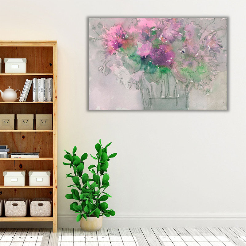 The Table Arrangement I - reproduction d'art sur toile, H 40 po x l 60 po