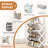 12 Pair Stackable Shoe Rack