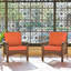 Nicasio 4 - Person Patio Conversation Set with Cushions-628373797-628373796