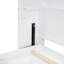 Lit escamotable double pleine grandeur avec tablettes de rangement, blanc, lit pliant compact pour les petites pièces-1748151706-1748151709