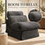 Upholstered 32.6 " Chenille Sofa-1446398912