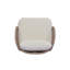 Fauteuil club d'extérieur en bois d'acacia Charles-124192017