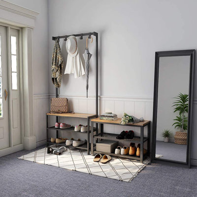Anabela Hall Tree 72.5cm Wide with Shoe Storage